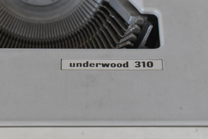 Underwood 310 Portable Typewriter, 1970s
