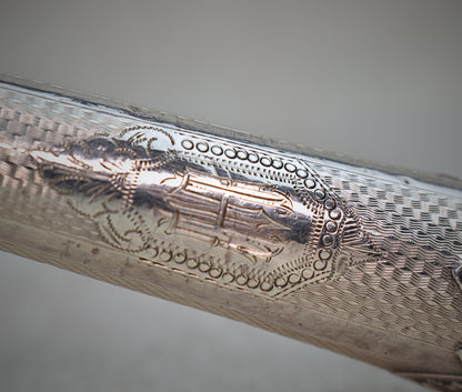 French Solid Silver Cake Server, 1883