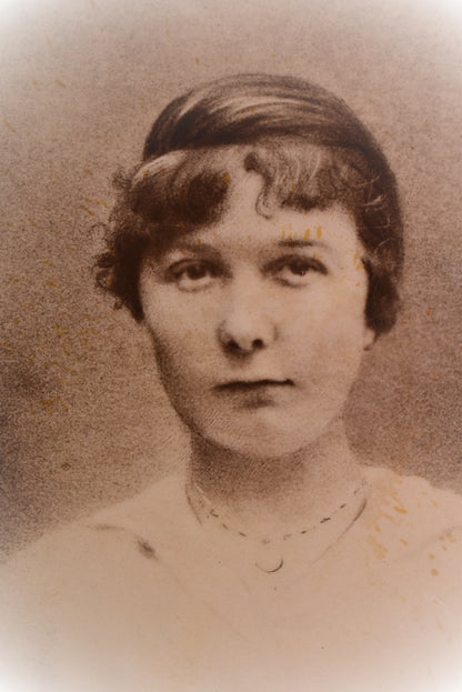 Antique Oval Studio Portrait, Early 20th Century