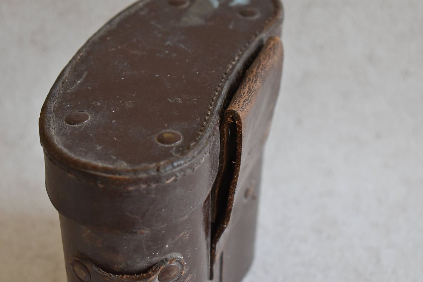 Hensoldt Wetzlar Military Binoculars with Original Leather Case