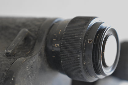 Hensoldt Wetzlar Military Binoculars with Original Leather Case