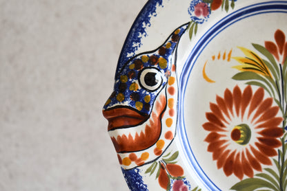 French Henriot Quimper Fish Dinner Service