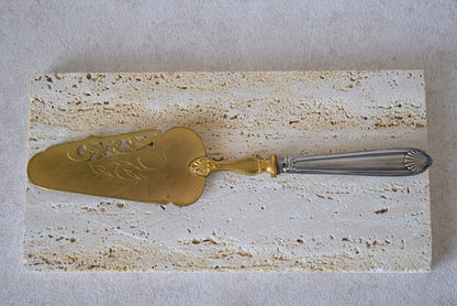 Antique French Silver Cake Server