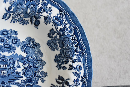 Tonquin Blue & White Serving Set – By Myott, Staffordshire, England