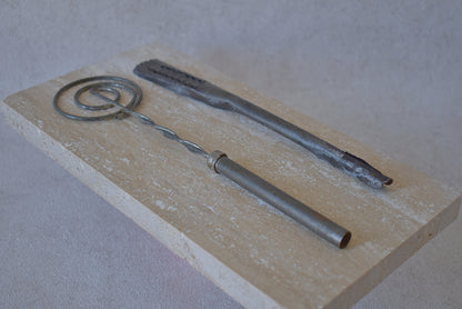 Antique French Mechanical Kitchen Tools Set