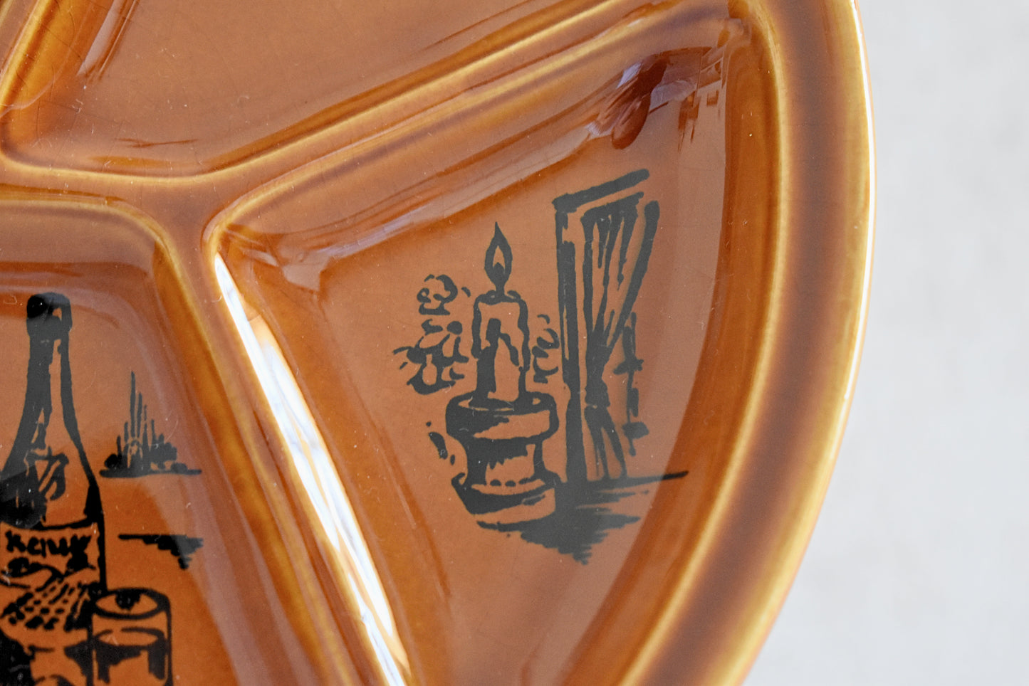 Vintage French Fondue Set by Gien