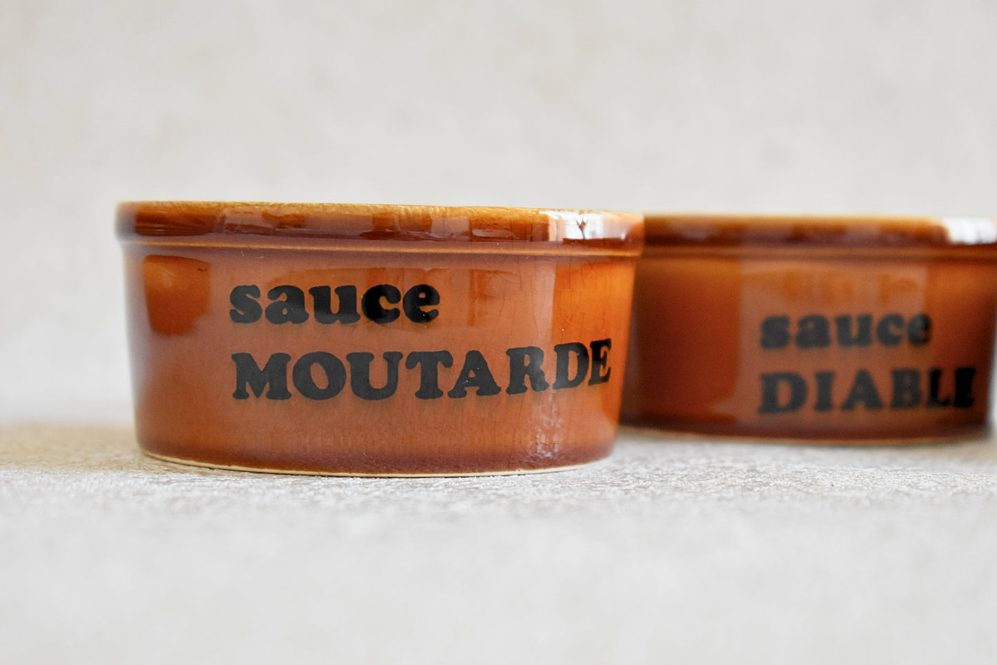 Vintage French Fondue Set by Gien