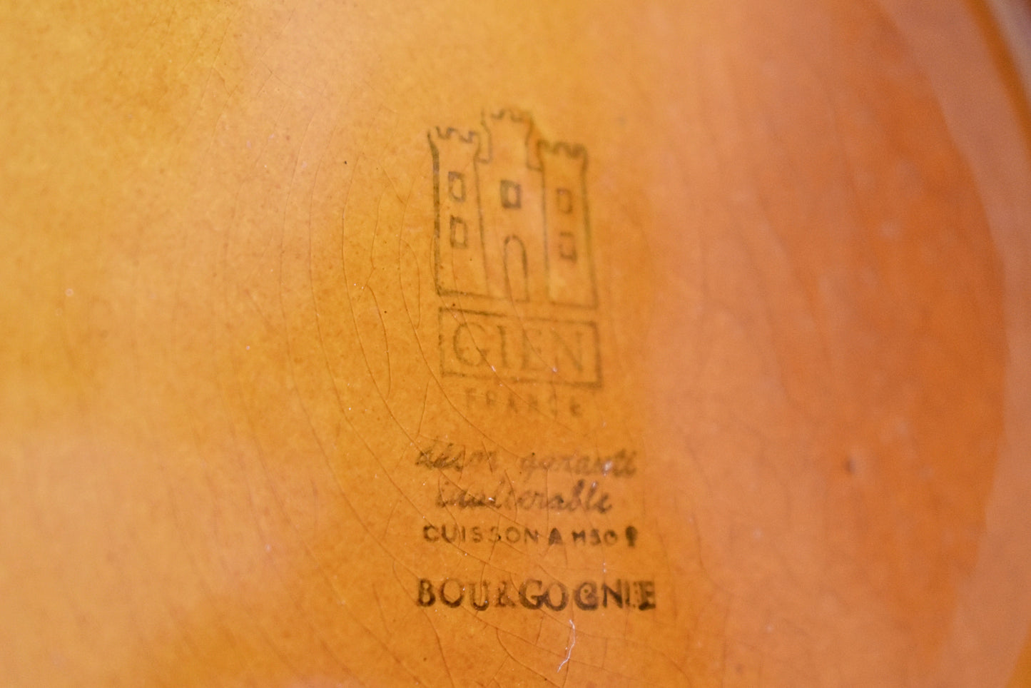 Vintage French Fondue Set by Gien