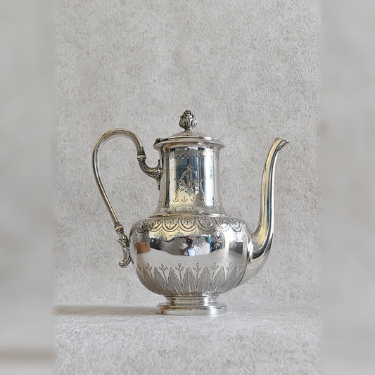 Exquisite Early 19th Century Odiot Silver Teapot