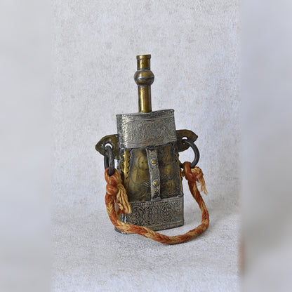Oriental Powder Flask, 19th Century