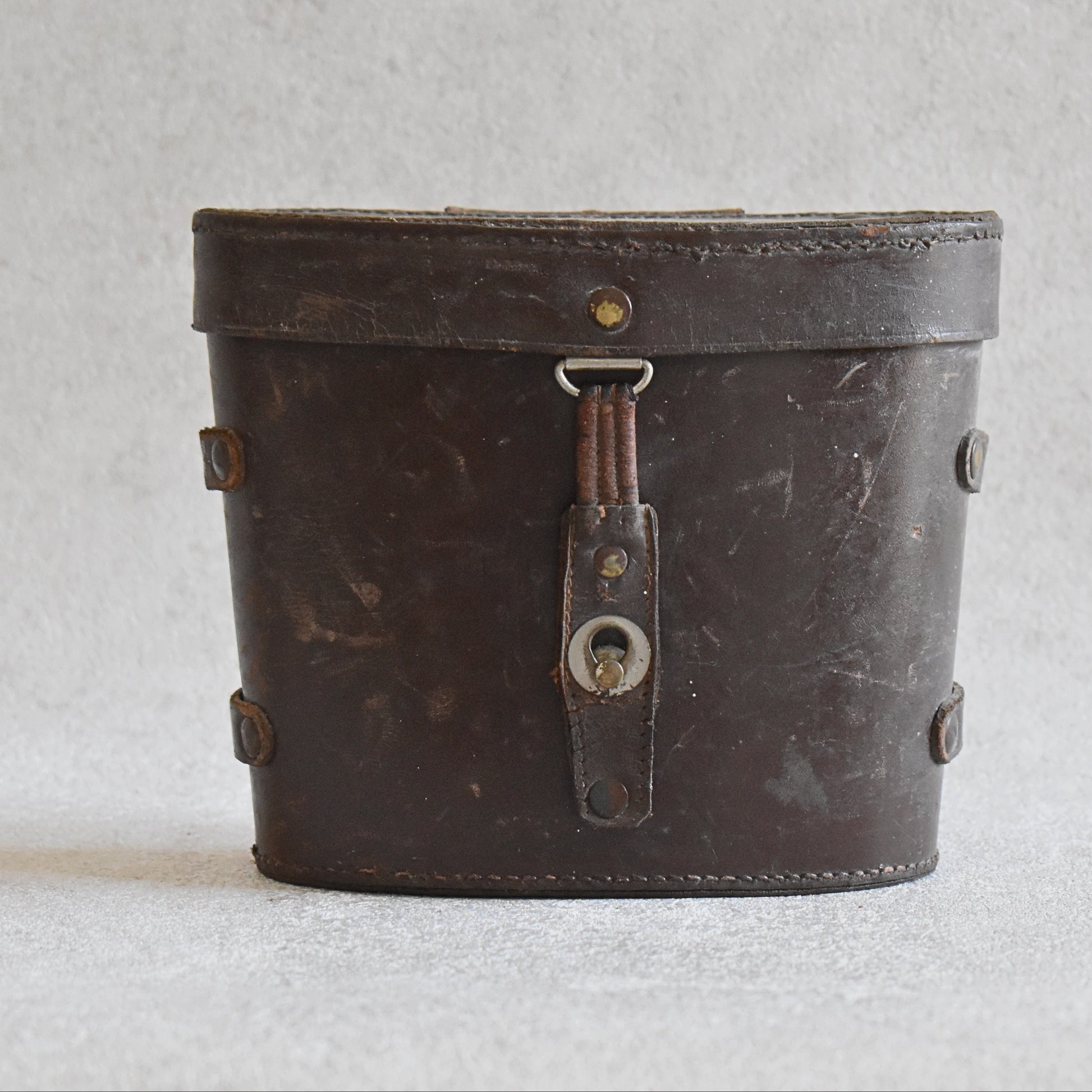 Hensoldt Wetzlar Military Binoculars with Original Leather Case