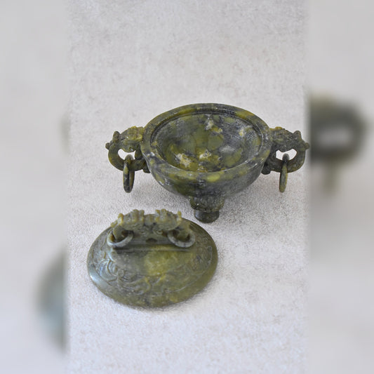 Chinese Archaistic Stone Incense Burner
