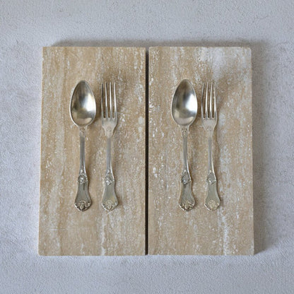 Antique French Solid Silver Flatware Set of 4