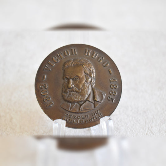 Victor Hugo Commemorative Bronze Medal