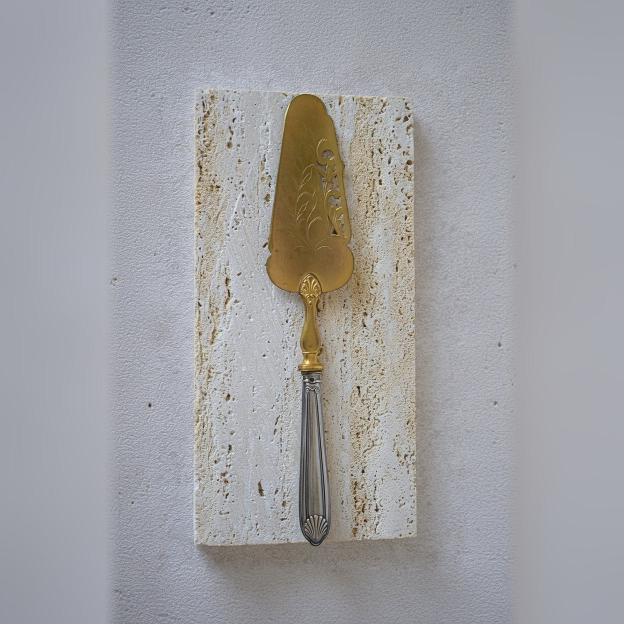 Antique French Silver Cake Server