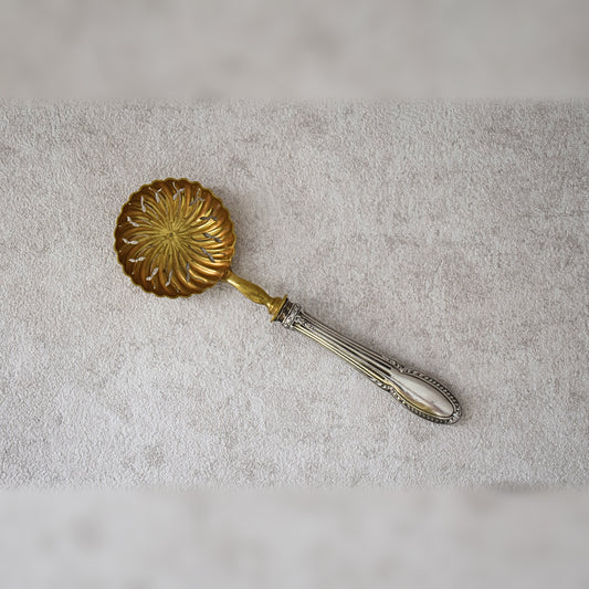 Elegant 19th Century Silver & Vermeil Sprinkler