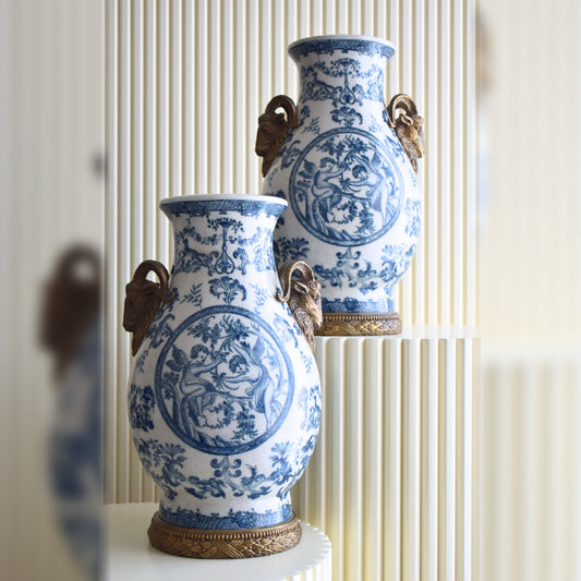 Pair of Wong Lee Vases