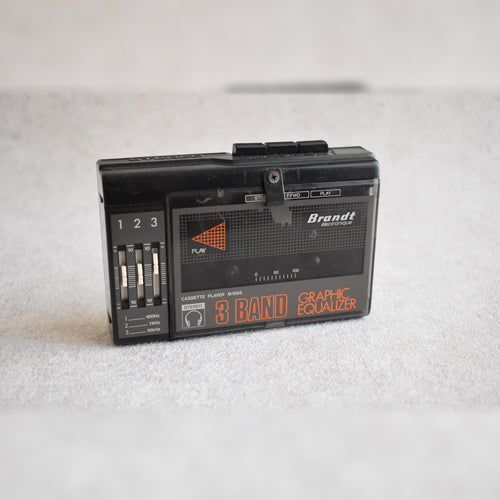 Vintage 1970s Brandt Cassette Player