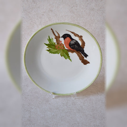 Hand-Painted Bavarian Porcelain Dish – 1987