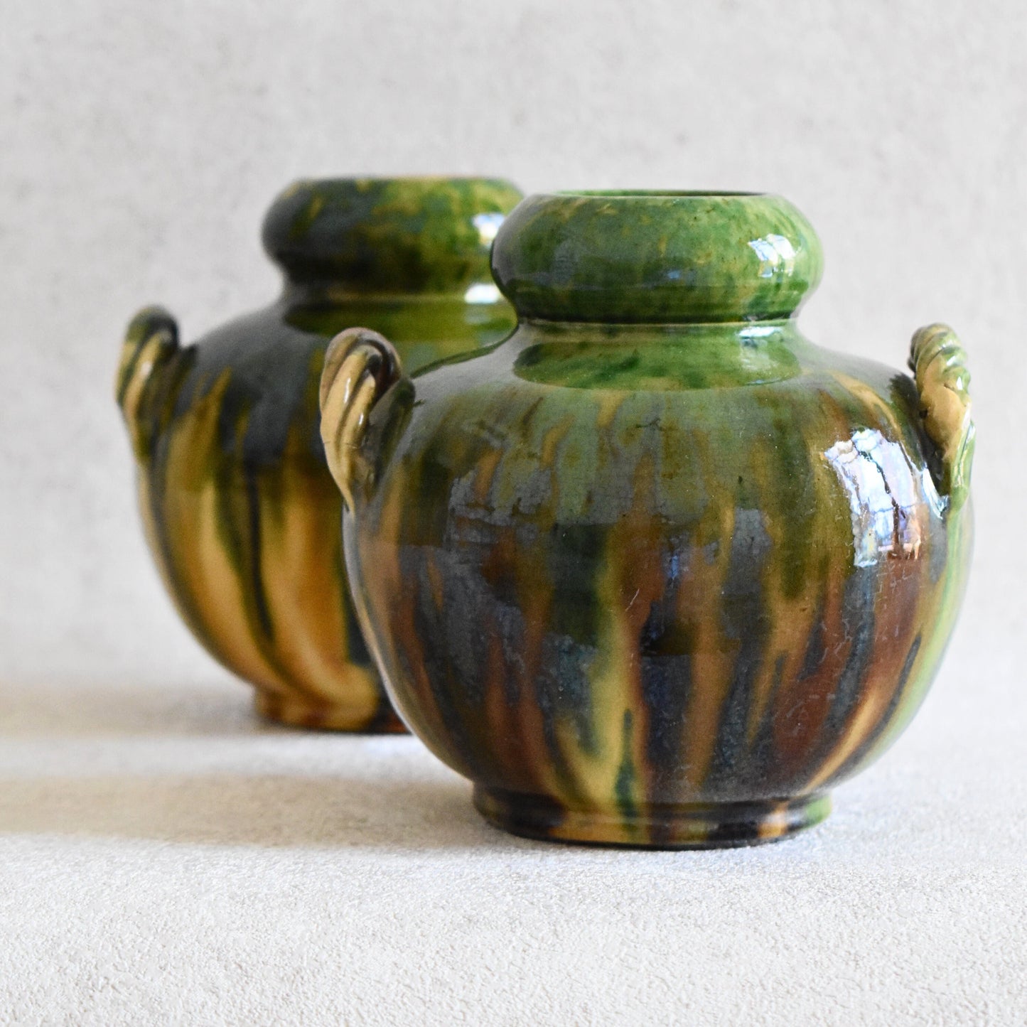 Pair of Vallauris Vases – France, c. 1950s