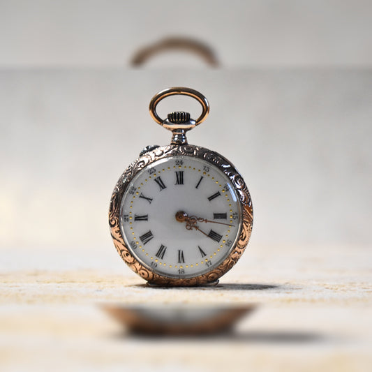 La Reine Swiss Exhibition Pocket Watch – Brussels 1897