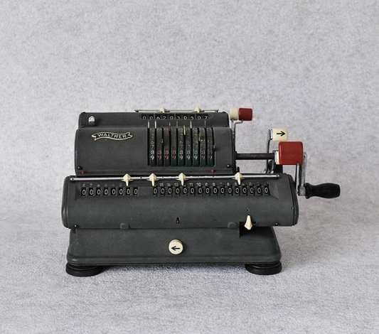 Walther WSR 16 Mechanical Calculator, Germany 1950–1960